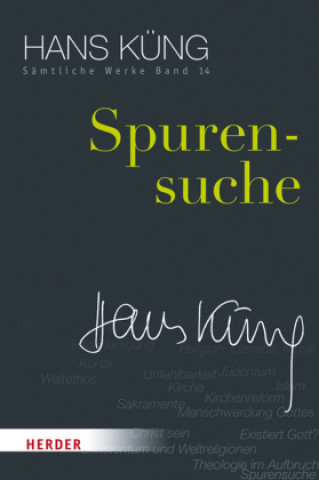Book Spurensuche Hans Küng
