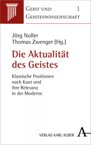 Carte Die Aktualität des Geistes Jörg Noller