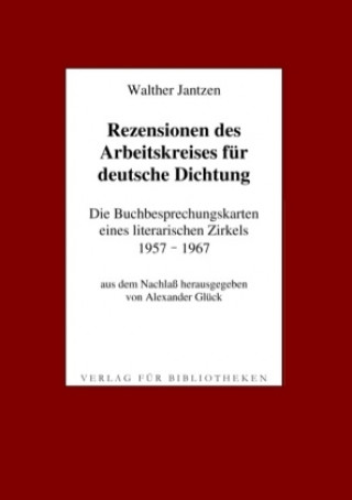 Book AfD-Rezensionen Walther Jantzen