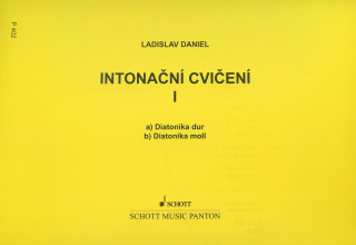 Kniha Intonační cvičení I. Ladislav Daniel