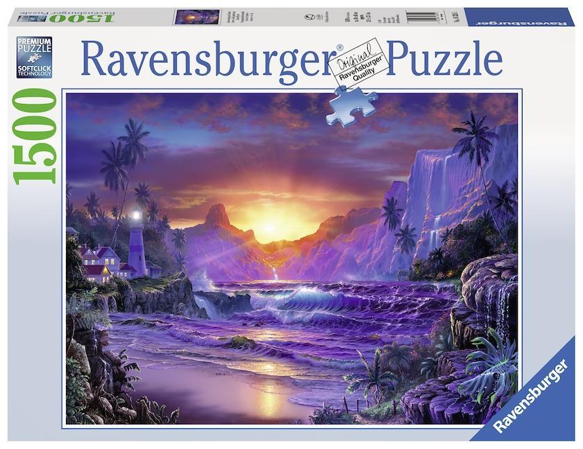 Hra/Hračka Sonnenaufgang im Paradies. Puzzle 1500 Teile 