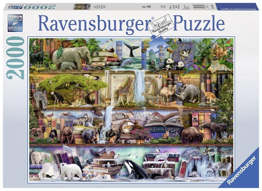 Gra/Zabawka Aimee Steward: Großartige Tierwelt. Puzzle 2000 Teile 