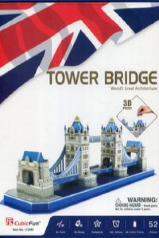 Joc / Jucărie Puzzle 3D Tower Bridge 