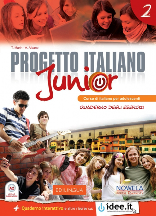 Kniha Progetto Italiano Junior 2 Zeszyt ćwiczeń T. Marin