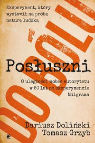 Книга Posłuszni do bólu Doliński Dariusz