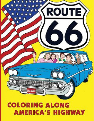 Buch Coloring Along America's Highway Toni Greathouse