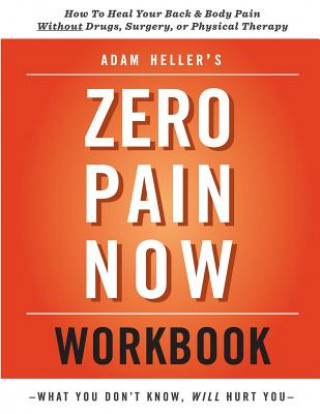 Kniha Adam Heller's Zero Pain Now Workbook Adam Heller