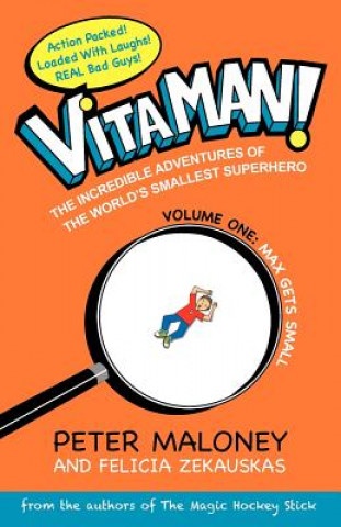 Livro Vitaman: Max Gets Small Peter Maloney