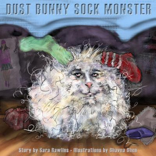 Kniha Dust Bunny Sock Monster Sara Rawlins