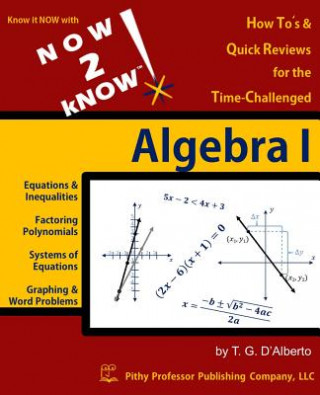 Knjiga NOW 2 kNOW Algebra 1 T G D'Alberto