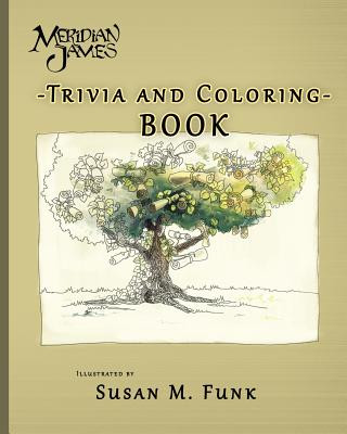 Buch Meridian James: Trivia and Coloring Book Susan M Funk