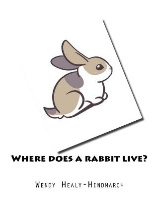 Knjiga Where does a rabbit live? Mrs Wendy Healy-Hindmarch
