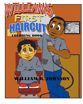 Kniha William's First Haircut (Coloring Book) William R Johnson