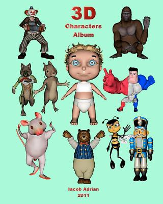 Libro 3D Characters Album Iacob Adrian