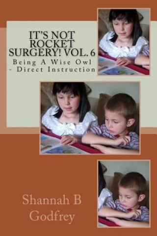 Buch It's Not Rocket Surgery! Vol. 6: Being A Wise Owl - Direct Instruction Shannah B Godfrey