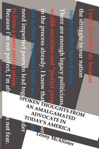 Kniha Spoken Thoughts from an Amalgamated Advocate in Today's America: Political, Social, and Civic Reflections from a Dedicated American Lenny McAllister