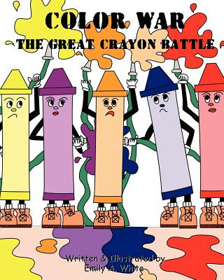 Carte Color War: The Great Crayon Battle Emily White