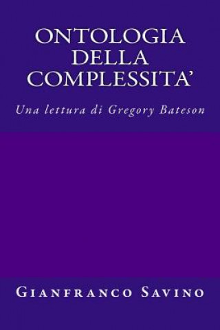 Carte Ontologia della complessita' Gianfranco Savino