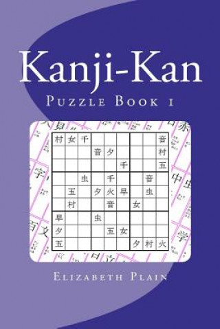 Książka Kanji-Kan: Puzzle Book 1 Elizabeth Plain