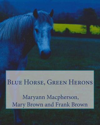 Carte Blue Horse, Green Herons Maryann MacPherson