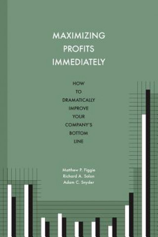 Knjiga Maximizing Profits Immediately: How to Dramatically Improve Your Company's Bottom Line Matthew P Figgie