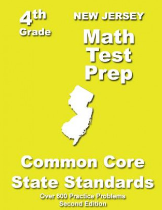 Livro New Jersey 4th Grade Math Test Prep: Common Core Learning Standards Teachers' Treasures