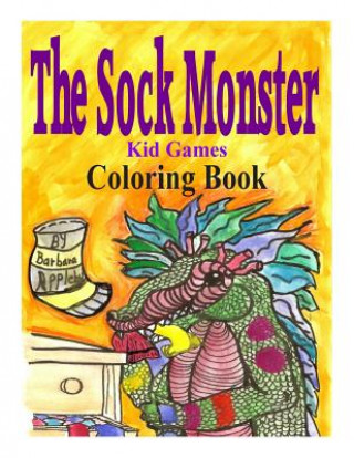 Kniha Sock Monster Coloring Book Barbara J Appleby