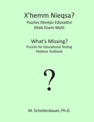 Kniha What's Missing? Puzzles for Educational Testing: Maltese Testbook M Schottenbauer