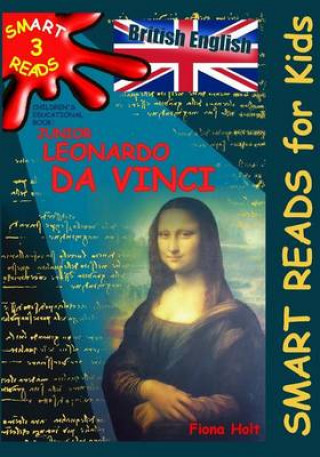 Book Children's Educational Book 'Junior Leonardo da Vinci' Fiona Holt