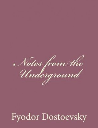 Kniha Notes from the Underground Fyodor Mikhailovich Dostoevsky