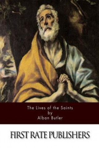Książka Lives of the Saints Alban Butler