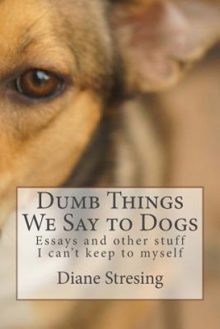 Carte Dumb Things We Say to Dogs: and other stuff I can't keep to myself Diane Stresing