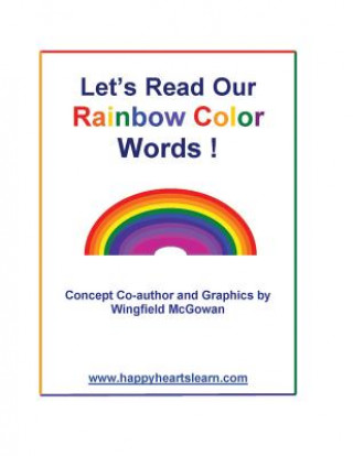 Carte Let's Read Our Rainbow Color Words Wingfield McGowan