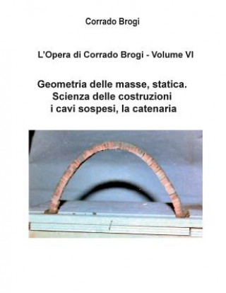 Carte L'Opera di Corrado Brogi - Volume VI: Geometria delle masse, statica. Scienza delle costruzioni, i cavi sospesi, la catenaria Ing Corrado Brogi