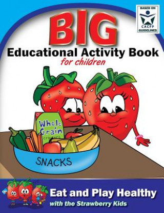 Książka Eat and Play Healthy Big Educational Activity Book Billie Webb