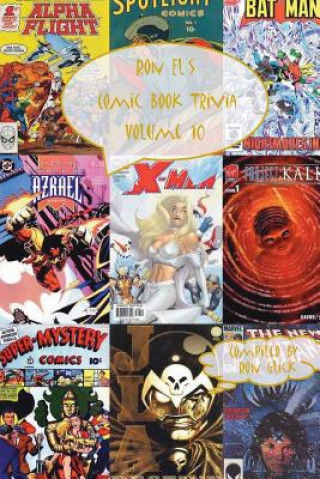 Carte Ron El's Comic Book Trivia (Volume 10) Ron Glick