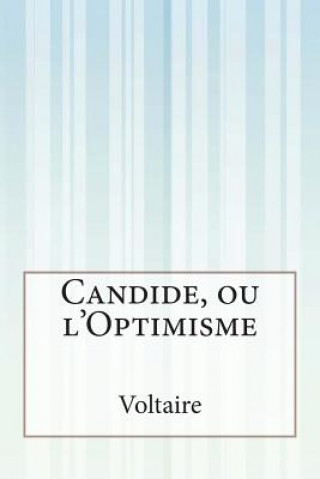 Kniha Candide, ou l'Optimisme Voltaire