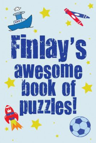 Carte Finlay's Awesome Book Of Puzzles!: Children's puzzle book containing 20 unique personalised name puzzles as well as 80 other fun brain-teasers. Clarity Media