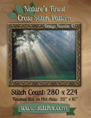 Książka Nature's Finest Cross Stitch Pattern: Design Number 47 Nature Cross Stitch