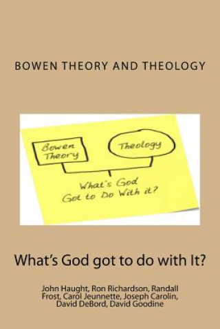 Carte Bowen Theory and Theology: What's God Got to do with It? Dr John F Haught