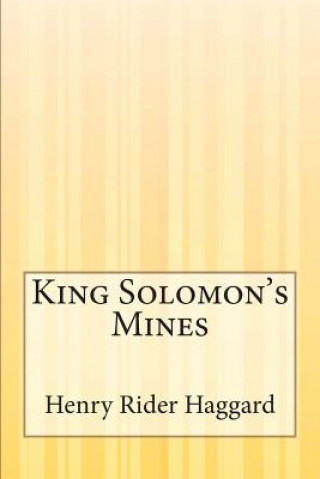 Kniha King Solomon's Mines Henry Rider Haggard