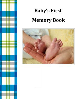 Book Baby's First Memory Book: Baby's First Memory Book; Baby Boy Plaid A Wonser