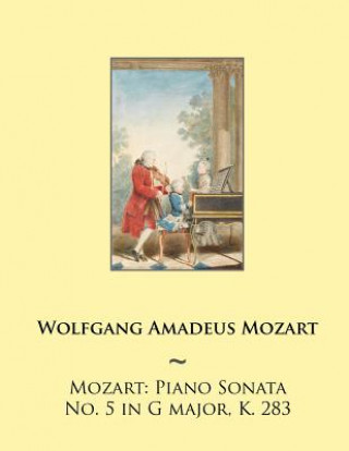 Carte Mozart: Piano Sonata No. 5 in G major, K. 283 Wolfgang Amadeus Mozart