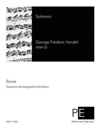 Buch Solomon George Frideric Handel