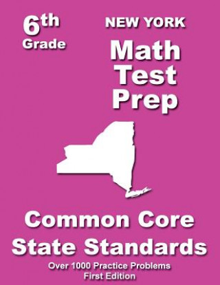 Buch New York 6th Grade Math Test Prep: Common Core Learning Standards Teachers' Treasures