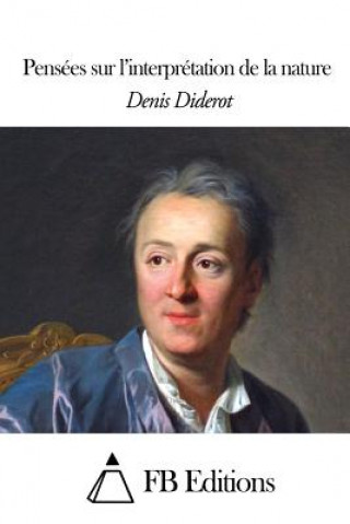 Kniha Pensées sur l'interprétation de la nature Denis Diderot