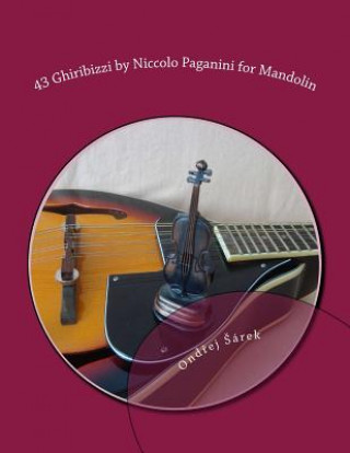 Książka 43 Ghiribizzi by Niccolo Paganini for Mandolin Ondrej Sarek