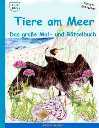 Książka Tiere am Meer - Das grosse Mal- und Rätselbuch: Farbausgabe Dortje Golldack