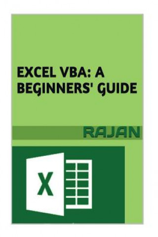 Knjiga Excel VBA: A Beginners' Guide Rajan E