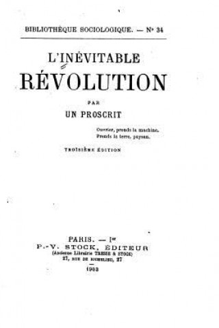 Kniha L'Inévitable révolution Frederic Stackelberg